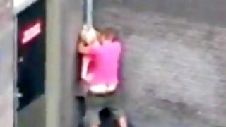 Outrageous couple is having a crazy outdoors sex with hard pounding